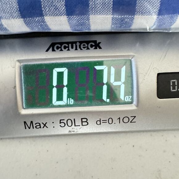 J. McLaughlin 100% Linen Gingham Shift Dress M Blue White Beach Vacation Preppy - Picture 12 of 12